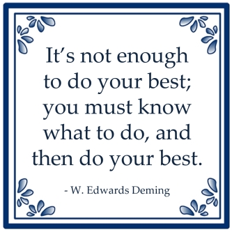 do your best edwards deming quote